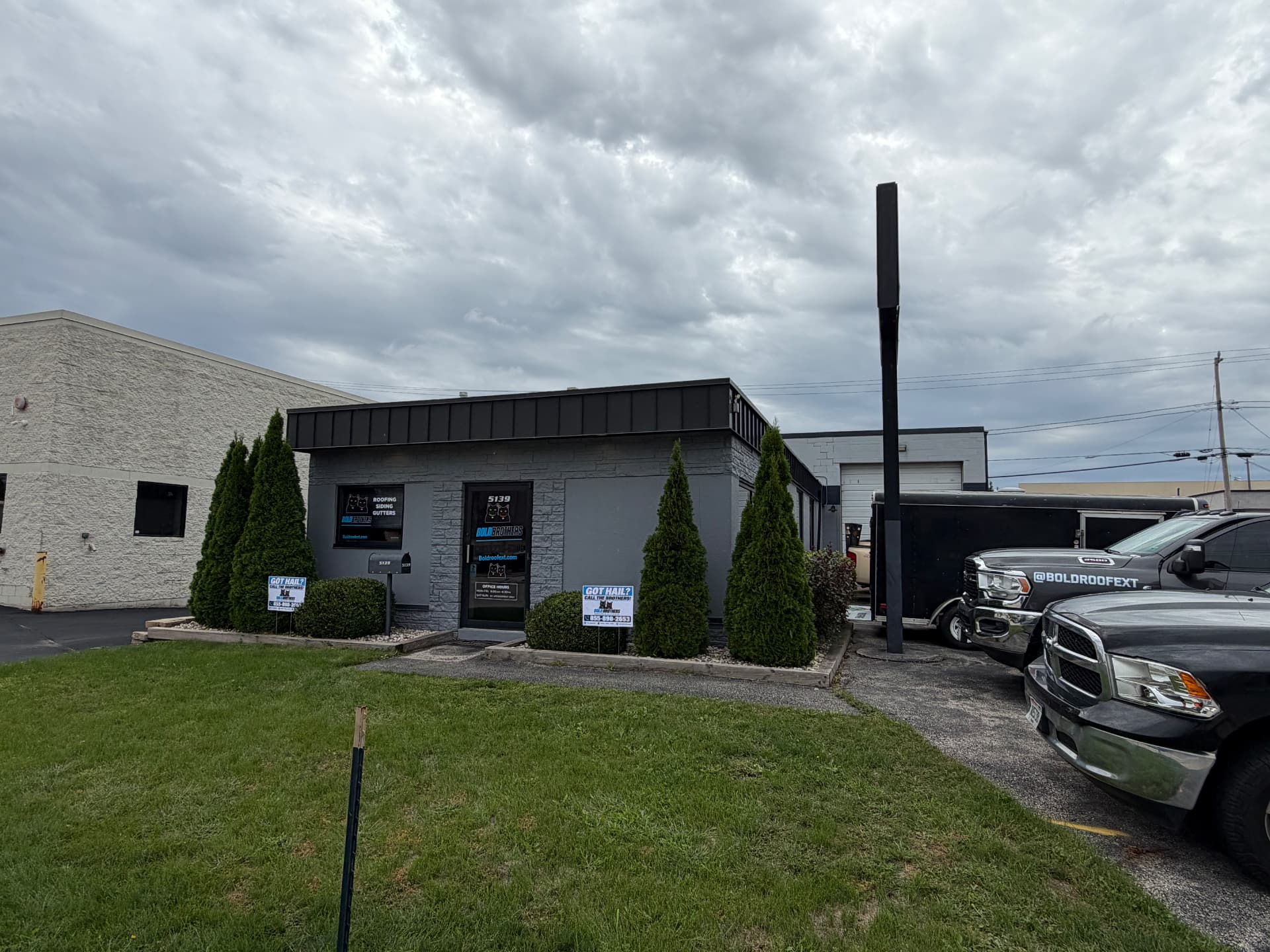 Exterior of the BOLD Brothers office in Butler, Wisconsin