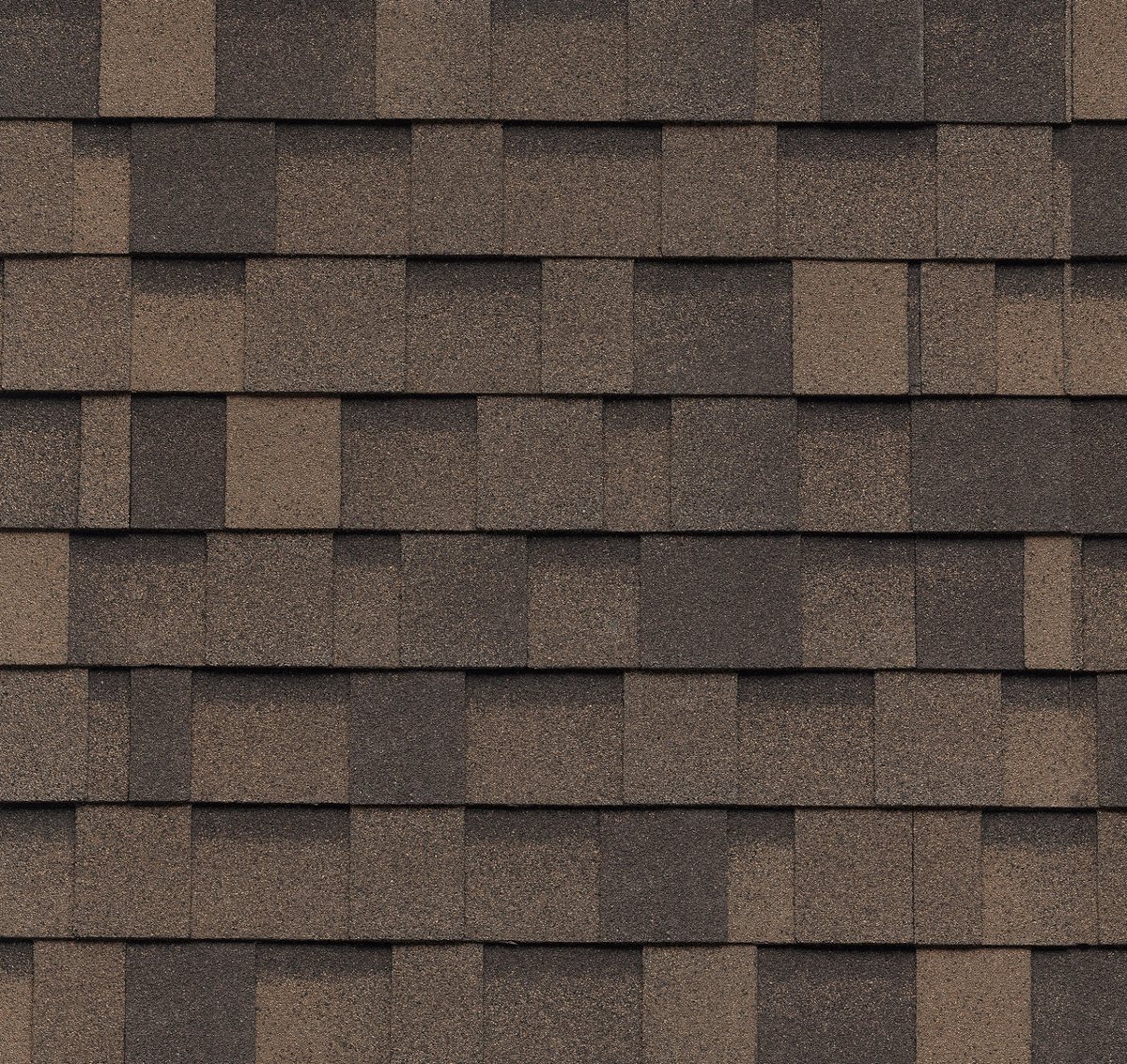 IKO Dynasty® Shadow Brown shingle swatch